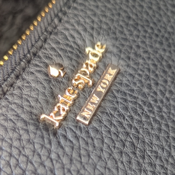 Kate Spade Black Textured Wallet - Picture 6 of 7